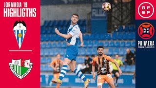 Resumen PrimeraFederación  CD Alcoyano 21 Antequera CF  Jornada 19 Grupo 2 [upl. by Lerret]