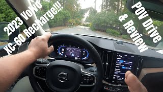 2023 Volvo XC60 Recharge Ultimate  Volvos Most Popular Car  POV Drive amp Review [upl. by Odlamur]