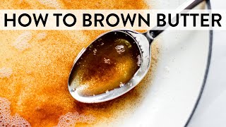 How to Brown Butter  Sallys Baking Recipes [upl. by Hgielah]