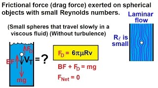 Physics 34 Fluid Dynamics 2 of 24 Viscosity amp Fluid Flow Stokes Law [upl. by Novelia]