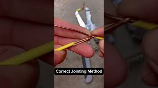 Awesome Idea Properly Joint Electrical Wire electrical ideas [upl. by Atsiuqal]