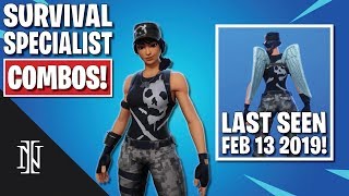 SURVIVAL SPECIALIST COMBOS in Fortnite [upl. by Valente]