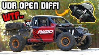 TRAXXAS UDR  OPEN DIFF MODSERIOUSLY Plus GPM Parts [upl. by Ahseer574]