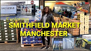 Exploring Manchester SmithField Market l A Break From Healthy Cooking l Best Food Market in UK [upl. by Atinas]