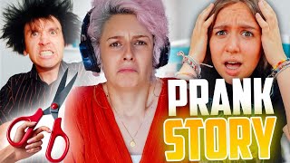 NE PAS FAIRE CE PRANK A SA DEMI SOEUR  PRANK STORY   PINK LILY SHOW [upl. by Aggy]