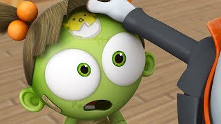 Funny Animated Cartoon  Spookiz Zizis Brand New Chick Forehead Tattoo 스푸키즈  Videos For Kids [upl. by Hunger869]