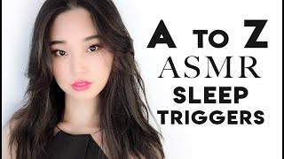 ASMR A to Z Sleep Triggers  Over 15 Hours of Relaxation [upl. by Bearnard573]