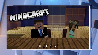 REPOST EDITS VINET  Bom Dia Brasil no Minecraft 2002 [upl. by Aluor930]