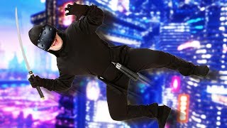 Awesome Cyber Ninja  Sairento VR Gameplay  HTC Vive VR [upl. by Khudari551]