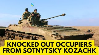 Ukrainian troops knocked out the occupiers from Sotnytsky Kozachk in Kharkiv Oblast [upl. by Brew]