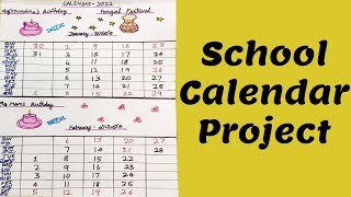 School Calendar Project [upl. by Joktan]