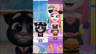 aaaa eeee iiii oooo angela mytalkingangela funny trending top short shorts games [upl. by Ellennad]