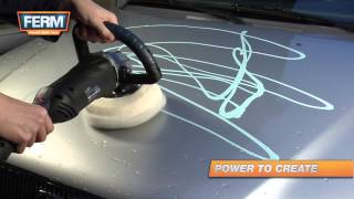 How to polish your car with an angle polisher [upl. by Aihtela]