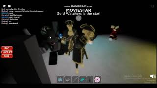 Roblox Midnight HorrorsNEW KILLERGold Watchers is the star [upl. by Hgielhsa]