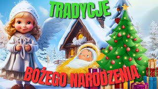 Boże Narodzenie dla dzieci ⭐ Film edukacyjny 🎄 Tradycje świąteczne  Quiz dla dzieci 👦👧 Kolędy 🎶 [upl. by Aivatnuhs]