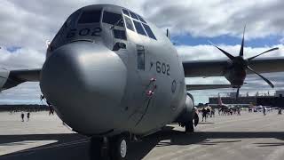 C130 walk around at 2024 Trenton air show [upl. by Aleihs375]