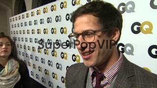 INTERVIEW  Andy Samberg on being wise ass of the year at [upl. by Nnaycnan]