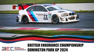 BARC  British Endurance Championship  Donington Park GP 2 Hours 2024  Lamborghini GT3 Audi GT3 [upl. by Cannice]