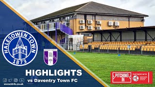 HIGHLIGHTS  Daventry Town 14 Halesowen Town 81022 [upl. by Ranson939]