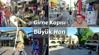 Lefkoşa Girne Kapısı Vlog  Büyük Han  Lokmacı Sınır Kapısı  Bandabuliya  Fiyatlar [upl. by Fish]