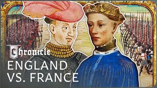 The Most Famous Medieval Battles Between England And France  Chronicle [upl. by Mosnar185]