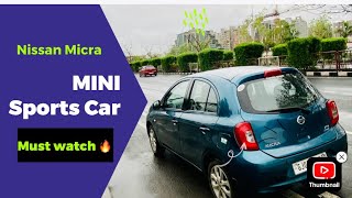 Nissan micra  nissan micra cvt review Best automatic car in budget  nissan micra features [upl. by Dnyletak908]