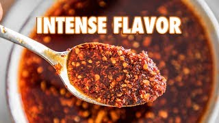 How To Make Proper Chili Oil Chinese Style [upl. by Attenwad]