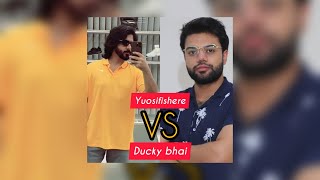 Ducky Bhai Match With Yousifishere Ducky bhai Match Haar Gya 🥹 Ducky Bhai Ne Punishment ki 🤣 [upl. by Aneeles]