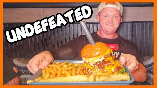 UNDEFEATED STACKED BURGER CHALLENGE AT THE SPOT LAS VEGAS [upl. by Sivaj]