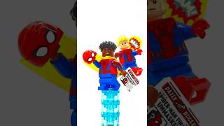 How to Build LEGO Miles Morales From SpiderMan Into the SpiderVerseLegoSpidermanLegoSpiderman [upl. by Trstram]