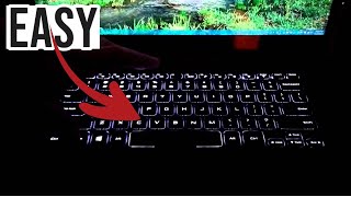 How To Turn On Keyboard Light Or backlight In Any Laptop Easy [upl. by Orth]