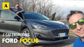 Ford Focus SW Vignale  Cenni di lusso e versatilità ma [upl. by Aynotan]