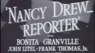 Nancy Drew Reporter 1939 Comedy Crime [upl. by Naitsirk611]