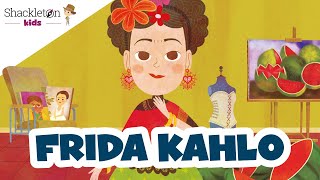 Frida Kahlo  Biografía en cuento para niños  Shackleton Kids [upl. by Seiden]