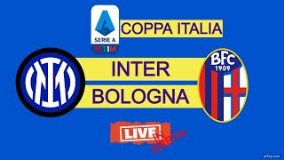 INTERBOLOGNA  🔴 DIRETTA LIVE  OTTAVI DI COPPA ITALIA in Cronaca live reaction streaming [upl. by Homans]