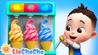 Ice Cream Song  LiaChaCha Nursery Rhymes amp Baby Songs [upl. by Sumer]