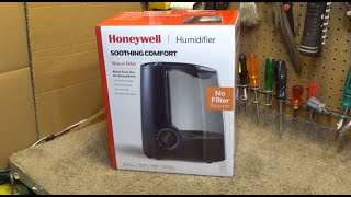 Honeywell HWM705B Warm Mist HumidifierVaporizer [upl. by Ellered512]