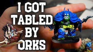 Crusher Stampede Battle Report Review  Tyranids VS Orks 10th Edition 40K January 2024 [upl. by Burta]