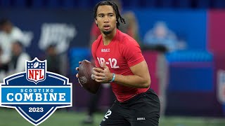 CJ Strouds FULL 2023 NFL Scouting Combine On Field Workout [upl. by Kilroy]