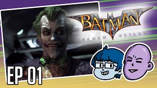 ProZD Plays Batman Arkham Asylum  Ep 01 Beware of Hitchhiking Clowns [upl. by Etteve]