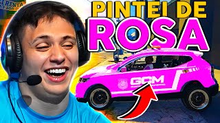 PINTEI A VIATURA DA PM de ROSA 😂 GTA RP Paulinho o LOKO [upl. by Neural]