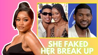 Keke Palmer CONFIRMS that Her Break Up With Her Baby Daddy was STAGED [upl. by Tabb467]