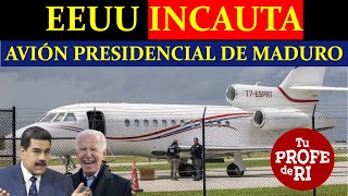 EEUU ROBA AVIÓN PRESIDENCIAL DE VENEZUELA TRIBUNAL GIRA ORDEN DE CAPTURA VS EDM GONZÁLEZ URRUTIA [upl. by Lois]