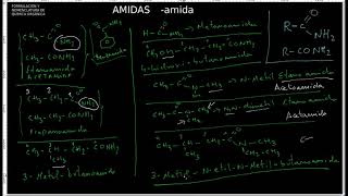 Formulación de ÁCIDOS CARBOXÍLICOS ÉSTERES AMIDAS AMINAS NITRILOS NITROCOMPUESTOS [upl. by Everett346]