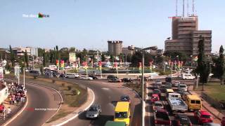 Kwame Nkrumah Circle  Accra Ghana Africa [upl. by Kiran879]