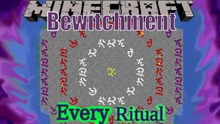 Minecraft Bewitchment Every Ritual [upl. by Bowyer]