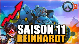 REINHARDT EN SAISON 11 ► COACHING  GUIDE amp ASTUCES POUR BIEN DEBUTER SUR OVERWATCH 2 [upl. by Ojeitak]