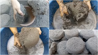 Asmr Smokey Soft Stoney Gritty Concrete Dry Clay Pot amp Water Whole Dip Half Dip amp Crumbling🖤asmr [upl. by Zealand629]