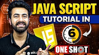 Complete Java Script in One Shot 2024  Basics to Advance  Full Stack Web Development Course [upl. by Aetnahs]