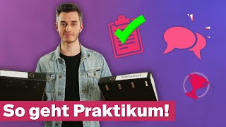 Praktikum Das sollte man wissen [upl. by Charita717]